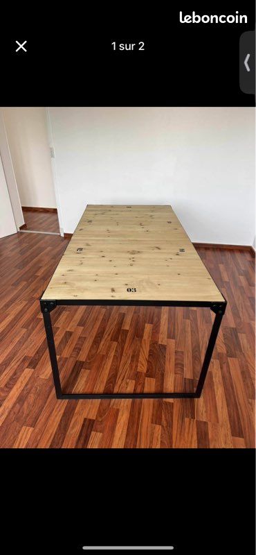Table industrielle Maison du monde (image 2)
