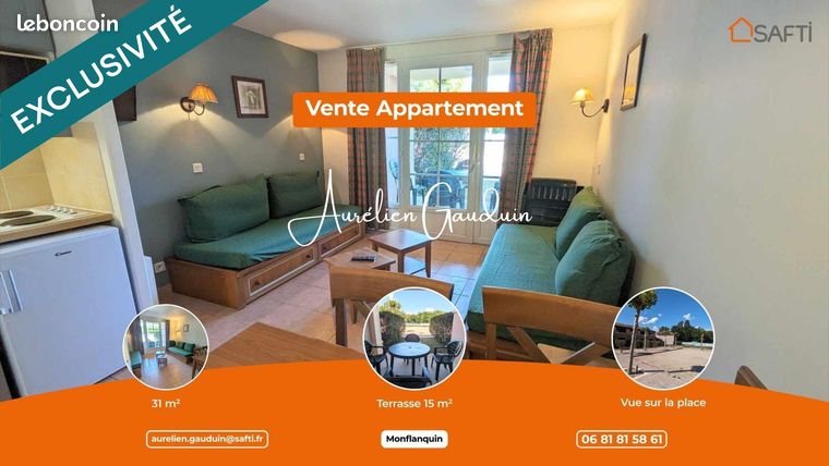 Appartement 2 pièces 31 m²