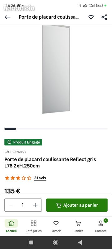 Portes de placard coulissantes (image 2)