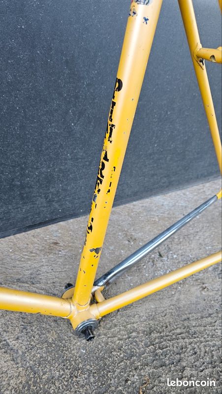 Décalcomanies Pinarello DYNA Jaune - Lot D'autocollants Cadre Vélo - Neuf