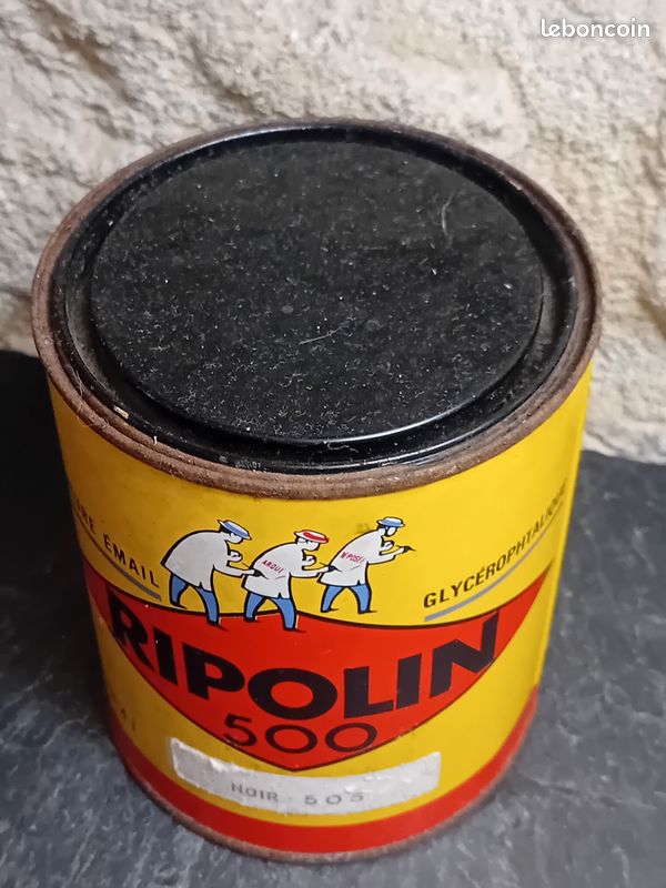 Ancien pot de peinture ture RIPOLIN (image 3)