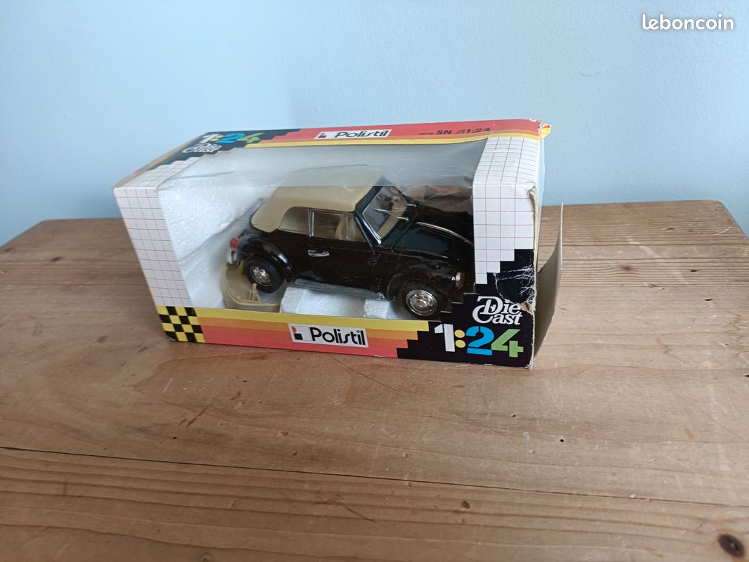 Voiture miniature POLISTIL Volkswagen golf SN75 DIE CAST - Modélisme