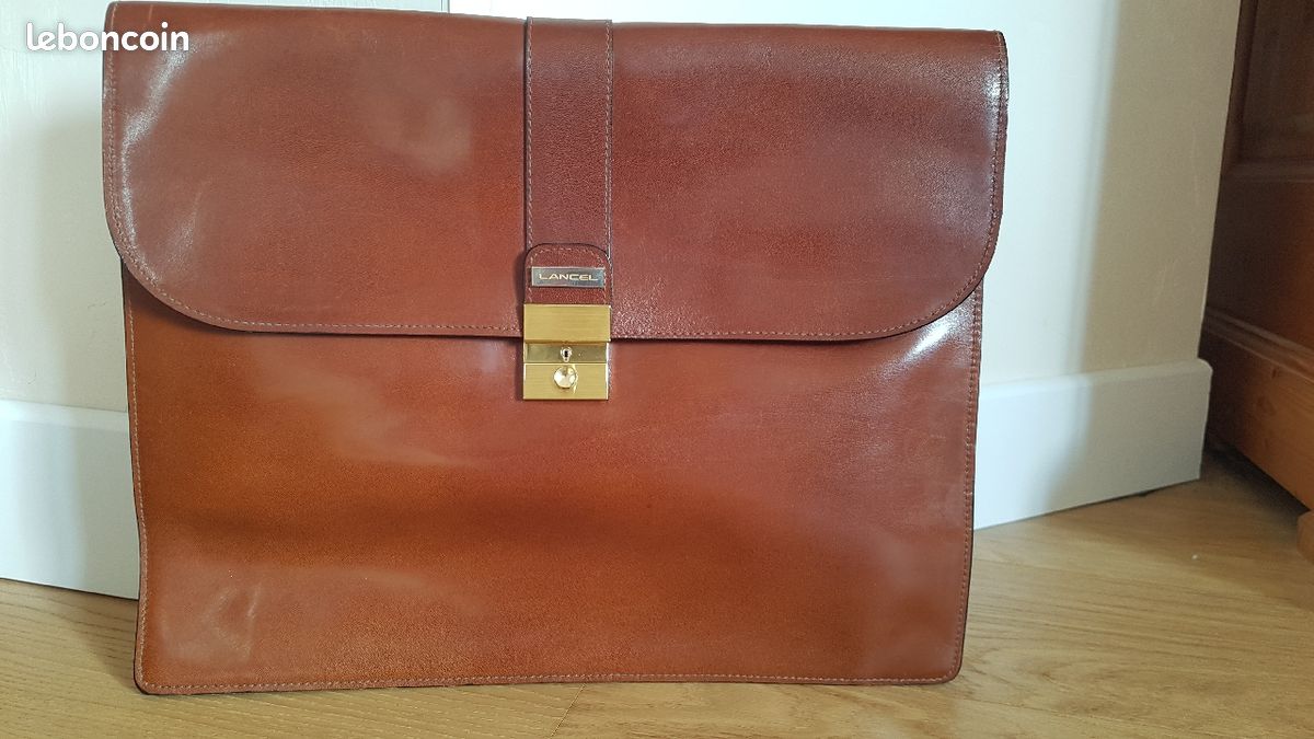 Porte document cuir Lancel (image 1)