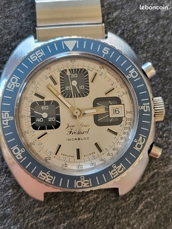 Montre chronographe valjoux année 80 état neuf (image 1)