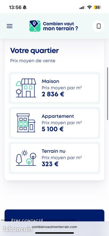 Terrain constructible · à Cormeilles-en-Parisis · 50 000 €