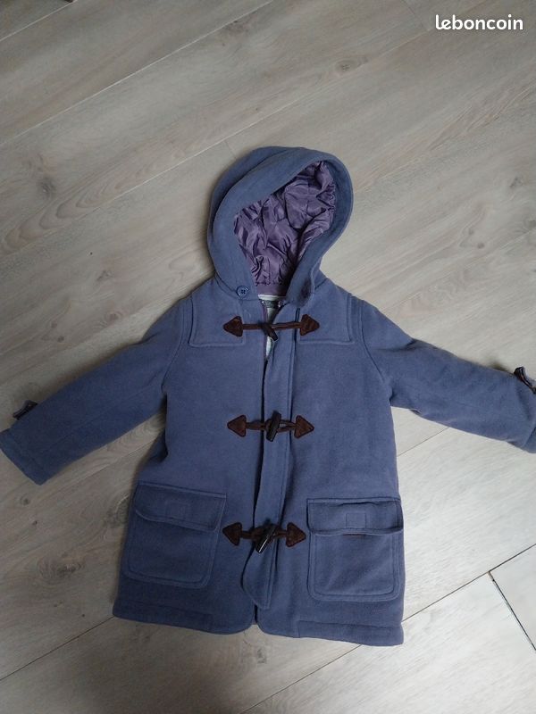 Leboncoin Duffle Coat Petit Bateau Garcon Parka Chaude Manteau