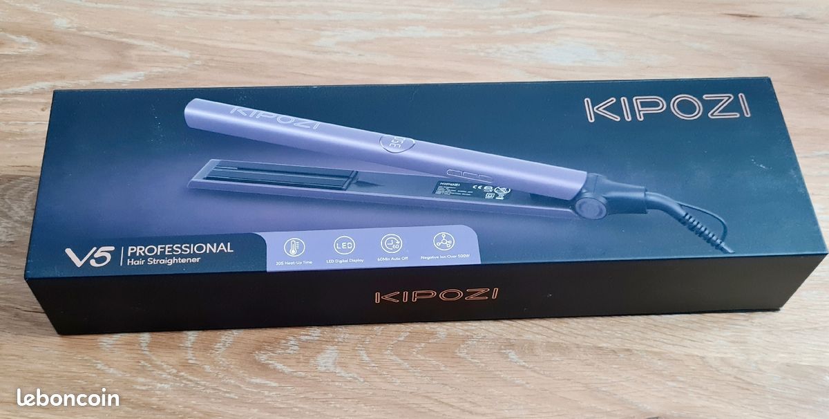 Lisseur cheveux Kipozi V5 violet (image 5)