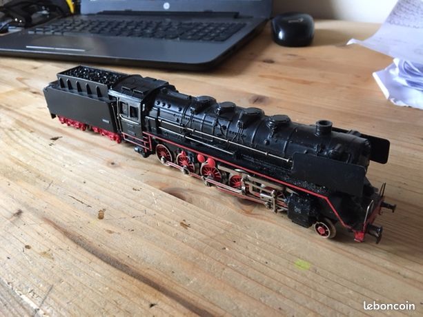Locomotive HO Marklin vapeur tender 3027 boite d'origine