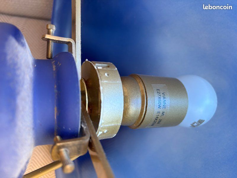 Lampe champignon en verre (image 3)
