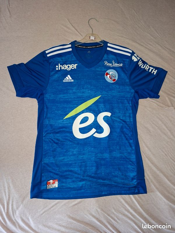 Maillot Strasbourg 2020-2021 Domicile N°25 AJORQUE 🇷🇪 (image 2)