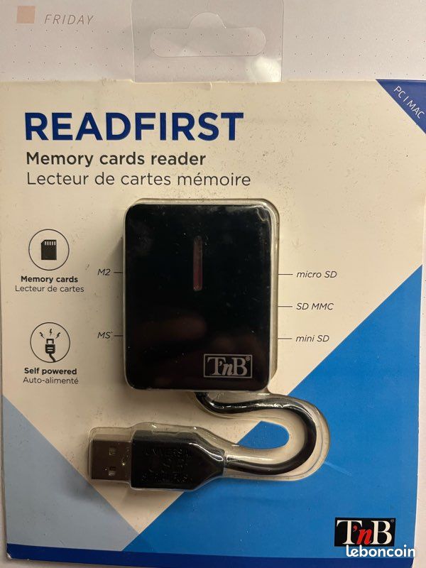 Lecteur de carte mémoire universal USB 2.0 (image 1)