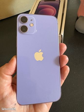IPHONE 12 MINI 64Go bleu, déverrouillé, bon état, batterie remplacée