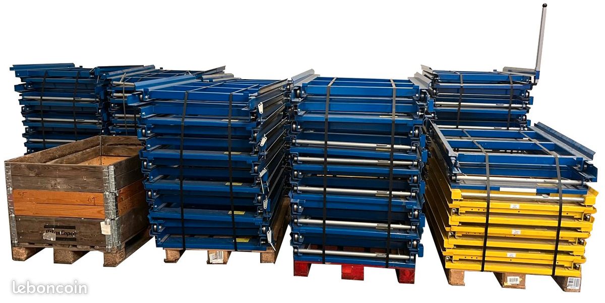 Tiroirs à palettes d'occasion 600 à 700 kg – Stockage industriel (image 2)