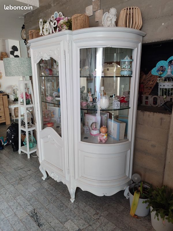 Vitrine / Vaisselier style Louis XVI (image 3)