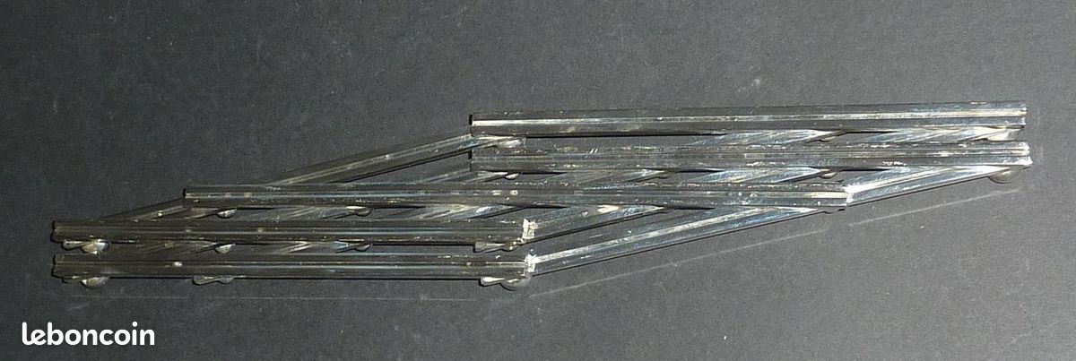 Dessous De Plat Extensible Jacques Adnet – Métal Argenté – Années 50 – Vintage
