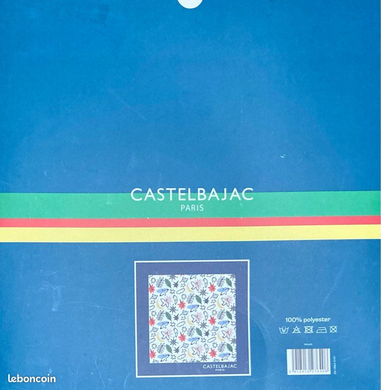 Foulard JC de Castelbajac coloré (image 1)