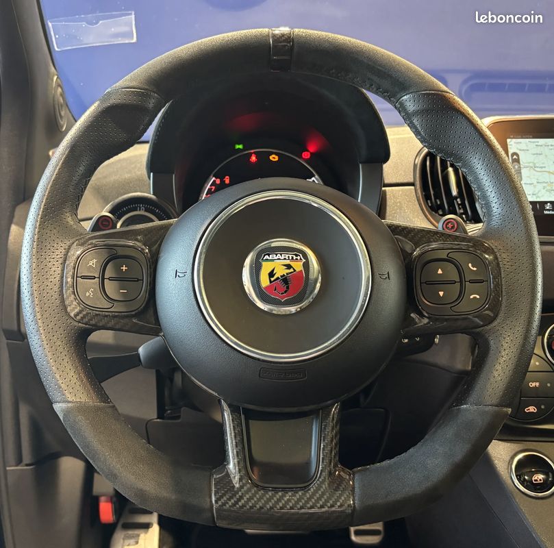 Abarth 500 1.4 Turbo T-Jet 180ch 595 Competizione BVA - Origine France / CarPlay / Suivi complet Fiat / Audio Beats / Toit Ouvrant (image 9)