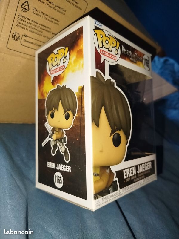 Pop Eren Jaeger Attaque des titans Collection