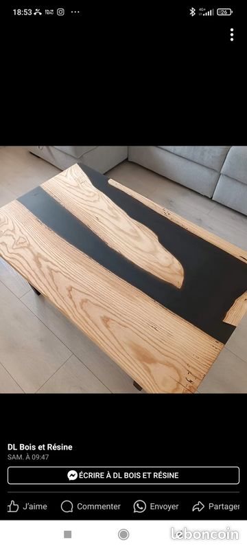Table résine epoxy (image 4)