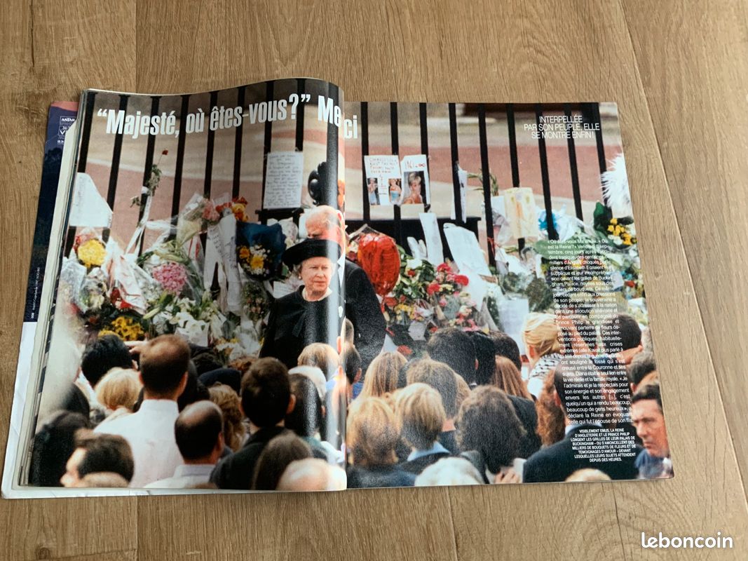 Magasine Paris Match Diana l’adieu (image 4)