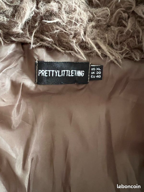 Manteau fausse fourrure Pretty Little Thing (image 3)