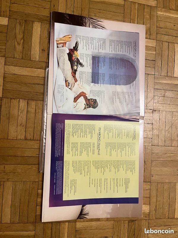 Vinyle Stevie Wonder - In square circle original 1985 (image 4)