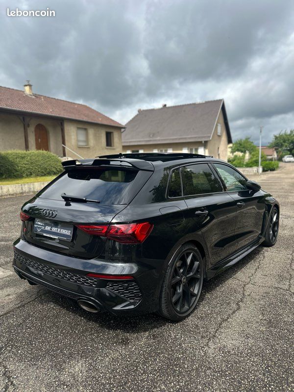 Audi rs3 sportback 8y 400cv française full black modèle 2022 full options garantie juin 2026 - Miniature 4