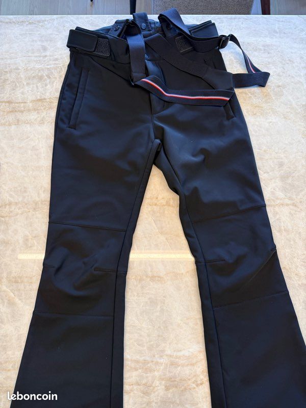 Pantalon De Ski Vintage Fusalp Années 70 En Velours Jaune - Taille 34 (US 4, UK 6) - Neuf Avec étiquettes
