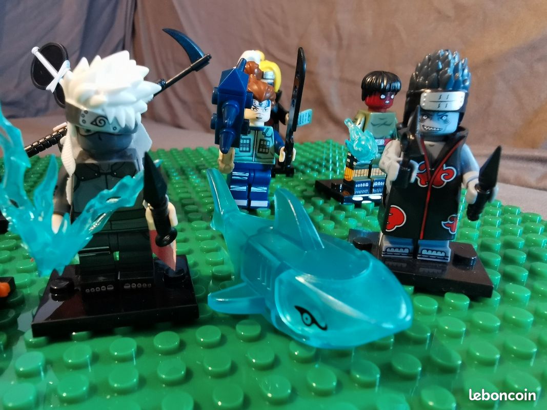 10 unites theme Naruto, taille lego de marque generique.Lot 0306 (image 4)