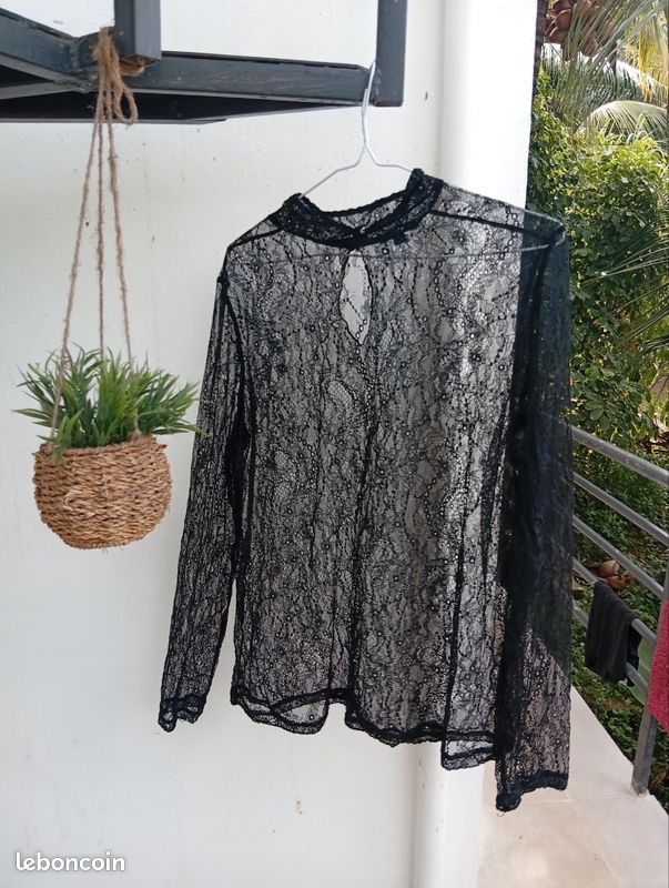 Haut grésille noir taille xl (image 1)