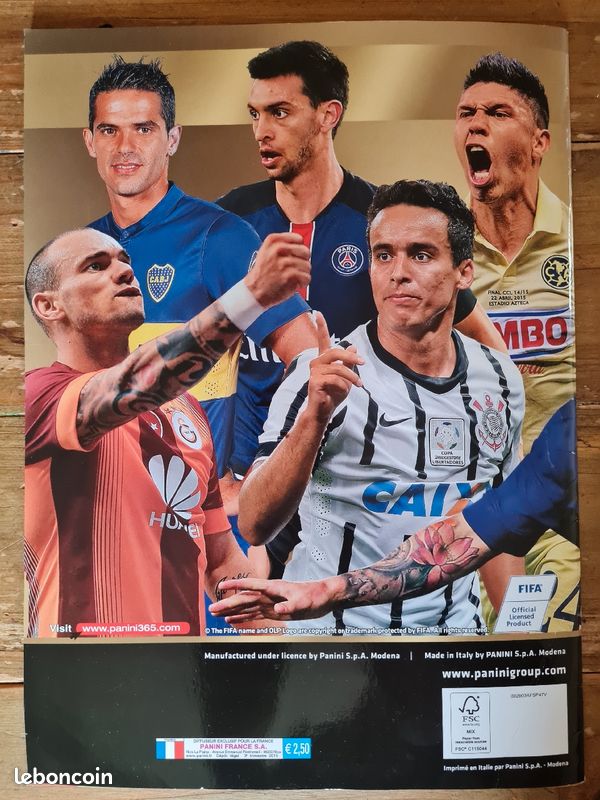 Album panini FIFA 365 2016 complet en très bon état (image 7)