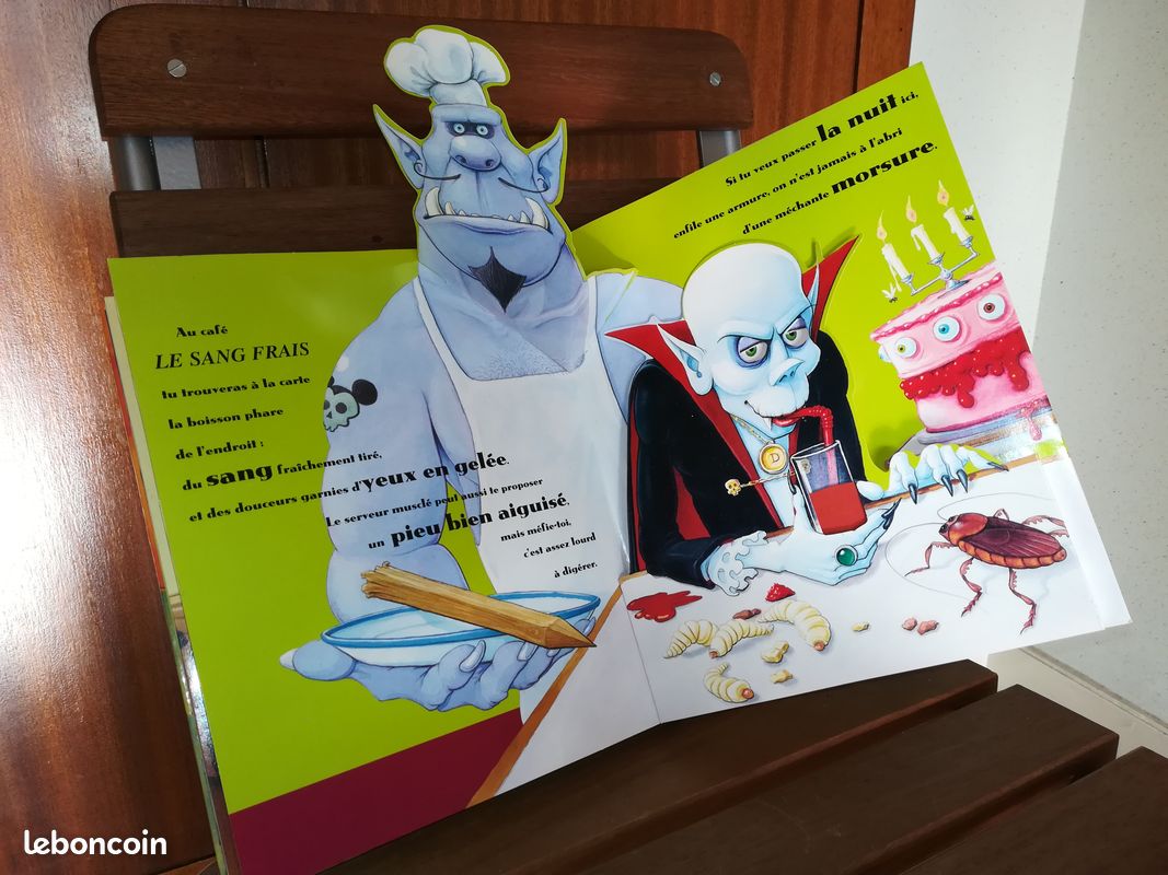 Passage de la frayeur livre animé pour enfants (image 3)