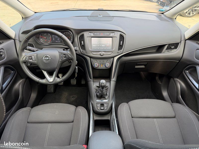 Opel Zafira Tourer Phase 2 OPC Line 1.6 CDTI 136Cv Led/Camera/Bluetooth 2018 45.000km Carnet d’entretien complet Opel (image 6)