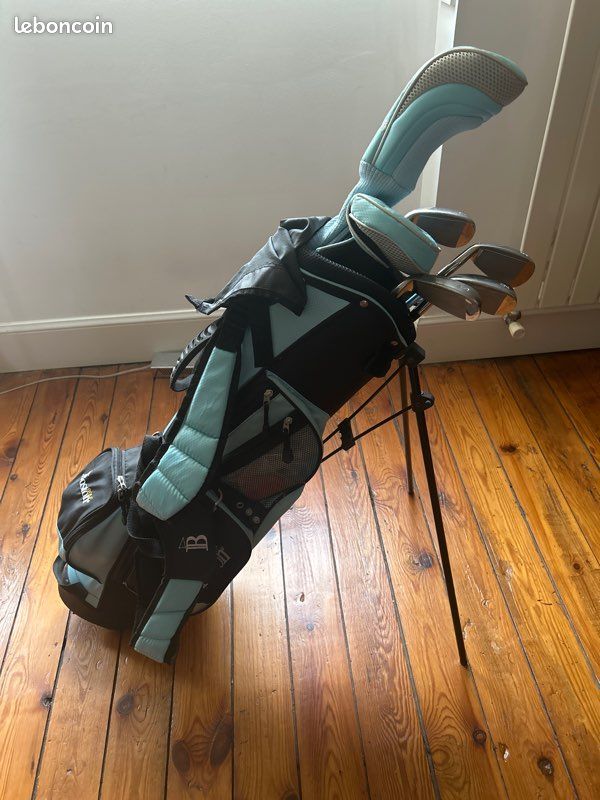 Kit golf Boston femme - enfant débutante 1/2serie droitière +sac (image 2)
