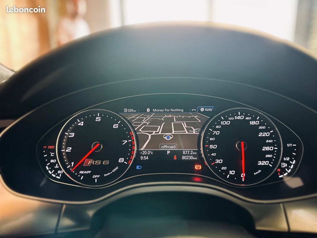 Audi RS 6 4.0 TFSI 560CH QUATTRO + ECHAPPEMENT RS + SOUND BOSE + ENTRETIEN CONSTRUCTEUR + SIEGES CHAUFFANTS/ELECTRIQUES + GARANTIE 12 MOIS (image 16)
