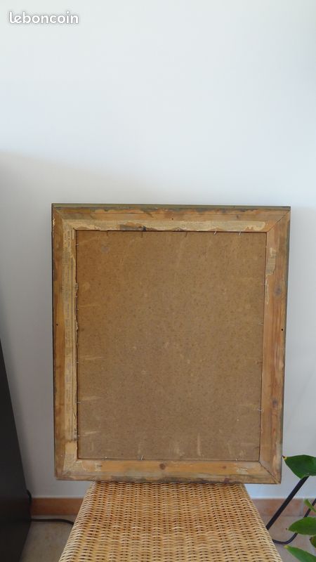 Cadre bois doré et peinture Marcel DYF (image 4)