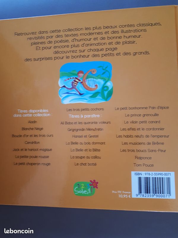 Jack et haricot magique (livre et CD) neuf (joc) (image 2)