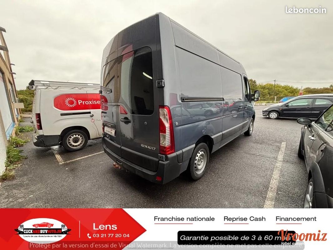 Renault Master 2.3 DCI / CLIM / REGULATEUR / LIMITEUR / RADIO CD / ACCOUDOIR / ABS / AIRBAGS (image 2)