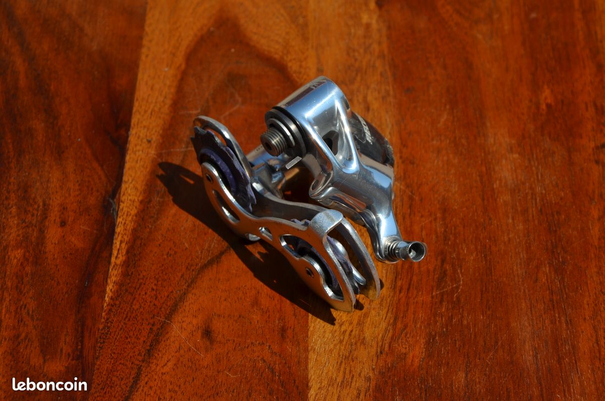 Dérailleur Arrière Campagnolo Record Titanium 10 Vitesses – Carbone, Courte Cage, Pour Vélo Course