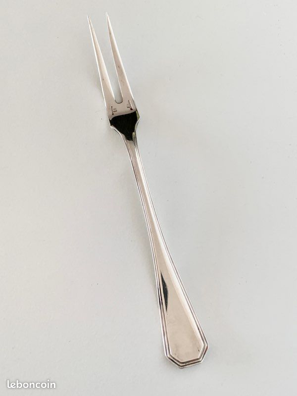 Fourchette à Escargots En Argent 925 Et Vermeil – Vintage 1900-1940