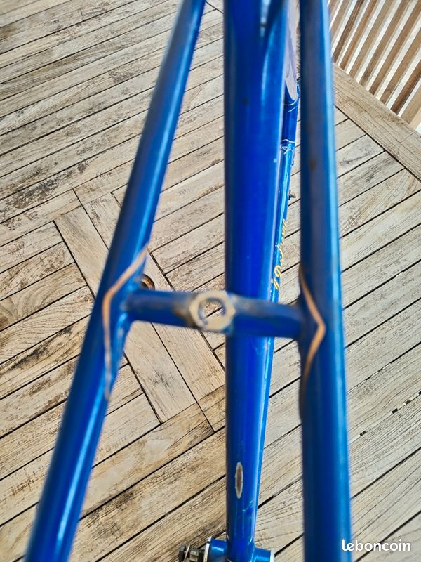 Cadre Vélo De Route Vintage NAKAGAWA Chromoly - Beige - Occasion (rayures/taches)