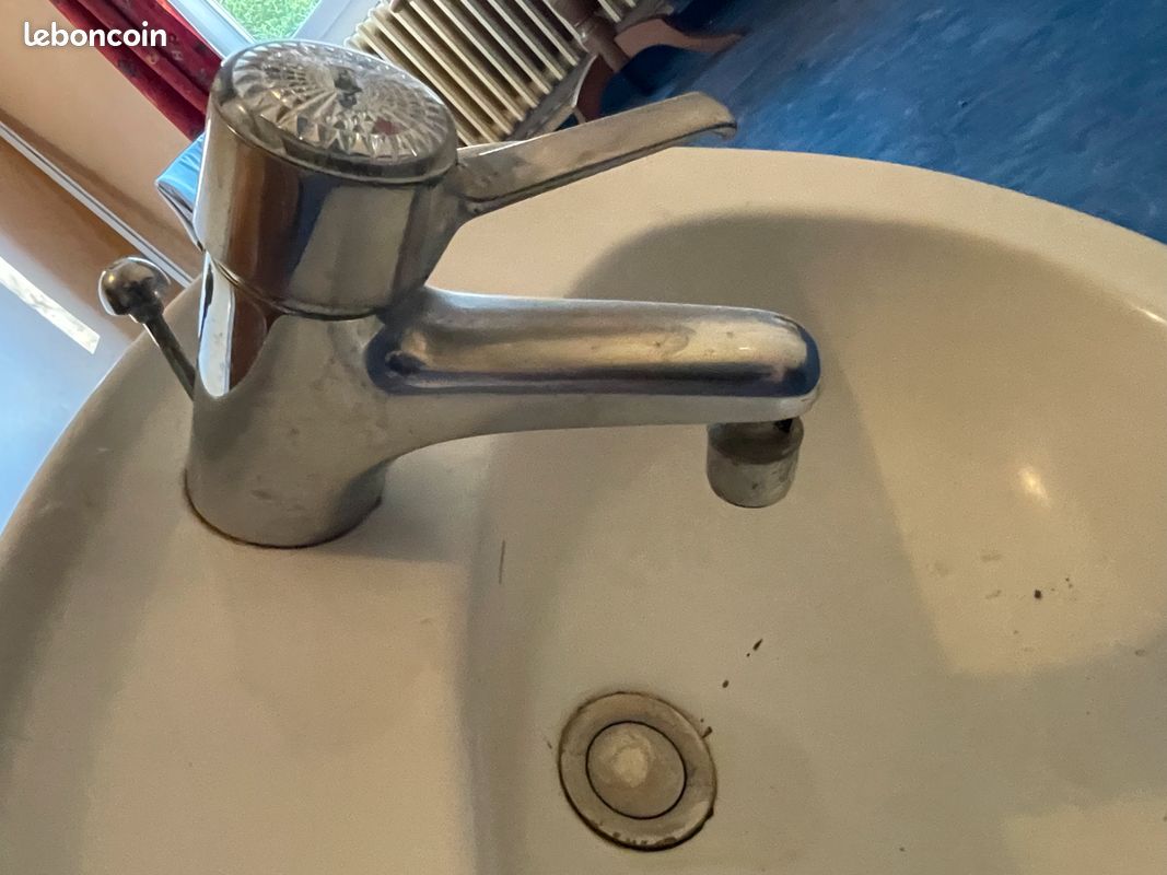 Ensemble complet lavabo, mitigeur, vidange (image 5)