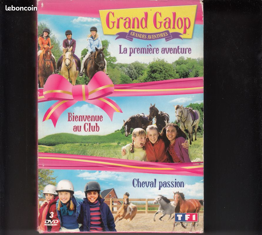 3 DVD Coffret grand galop, les longs métrages (image 1)