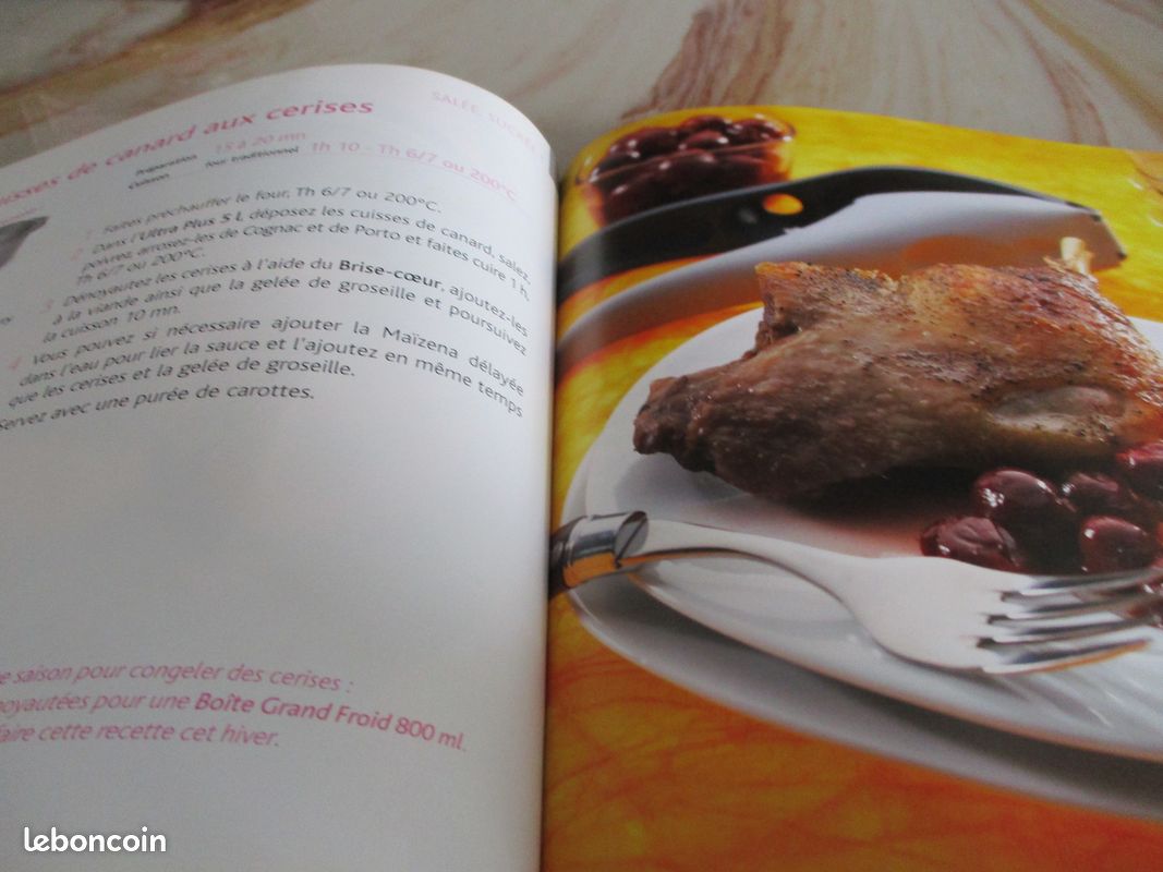 Livre de 40 recettes neuf de Tupperware "No stess, c'est prêt " (image 2)