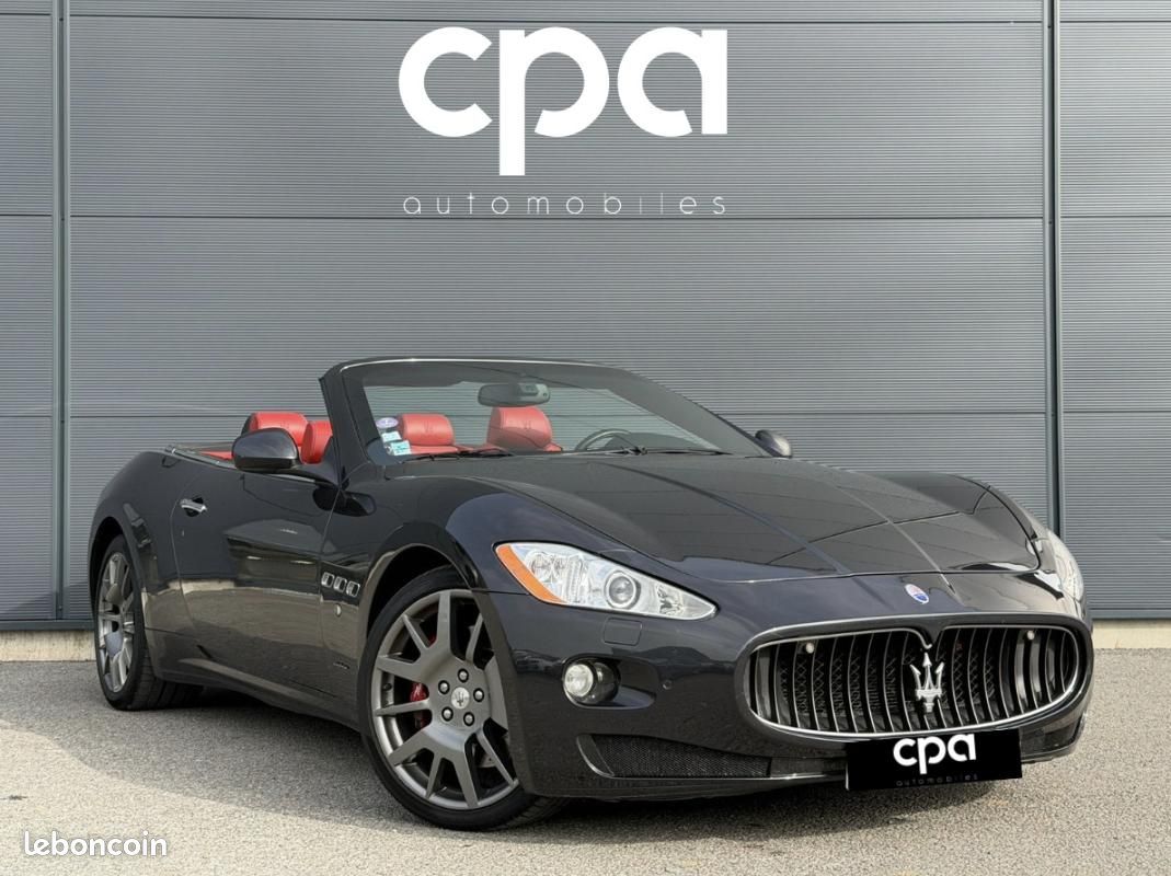 Maserati Grancabrio V8 4.7 440 CH BOITE ZF / FRANCAISE 3IEME MAIN REVISION POUR LA VENTE (image 1)