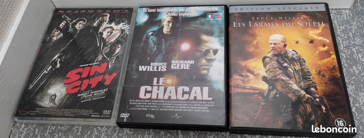 3 DVD avec Bruce Willis (image 1)