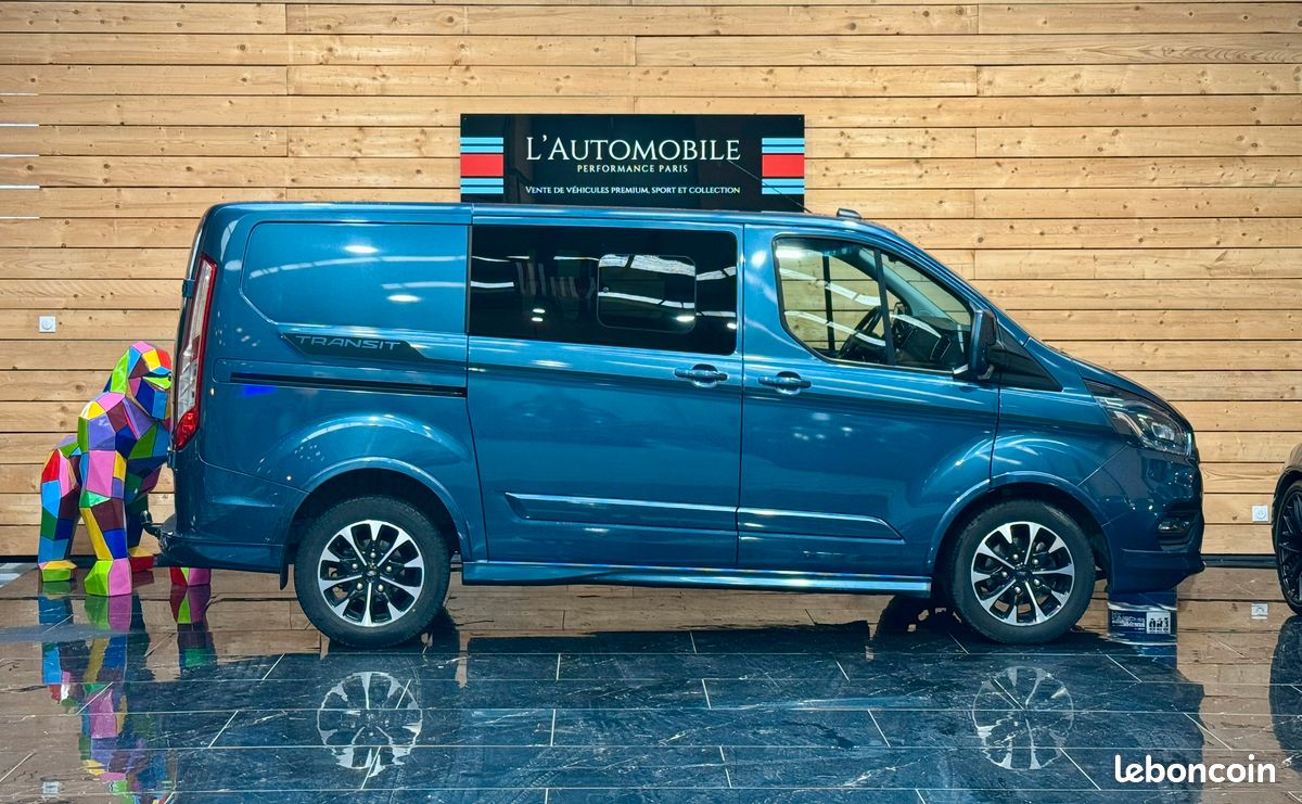 Ford transit custom 2 2020 ii 320 l1h1 2.0 ecoblue 185 - garantie 12 mois (image 3)