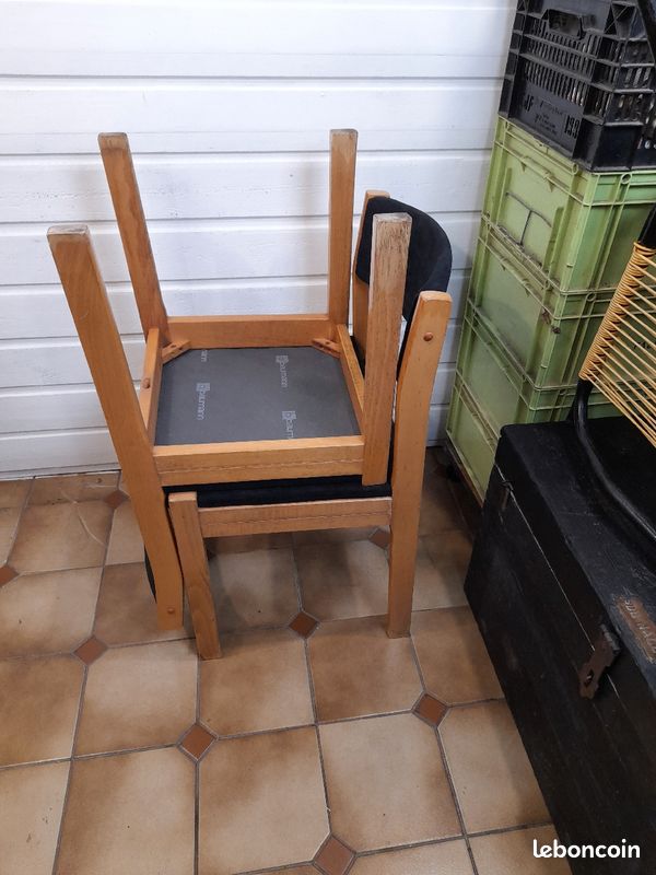 Paire de chaise vintage baumann 1970's (image 8)