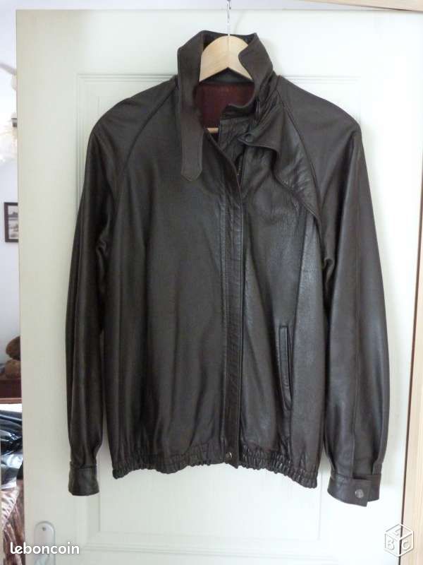 Blouson cuir Femme (image 1)