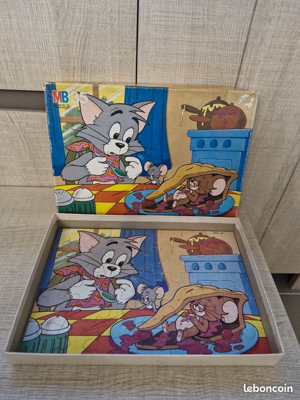 Puzzle Tom et Jerry Vintage 1979 - Collection